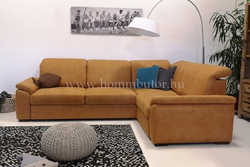 RAFAELLA közepes méretű (280x200cm) L-alakú sarok ülőgarnitúra, ágyazható változatban is