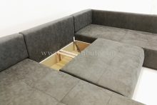 JANVIER  U-alakú ülőgarnitúra 360x200/180cm